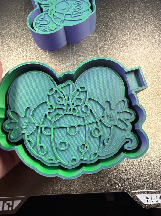 Bow mouse pumpkin